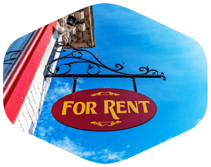 Commercial Real Estate Signage for For Rent
