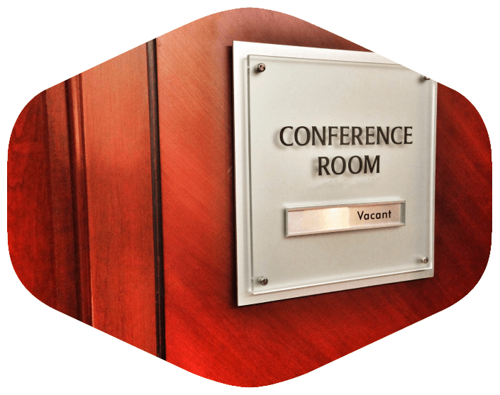 Acrylic Conference Room Signs in Philadelphia