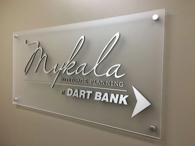 Custom Acrylic Signs and Letters Wilmington | Frosted Acrylic Sign Board