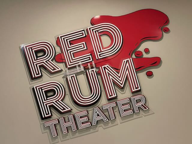 Acrylic Signs For Red Rum